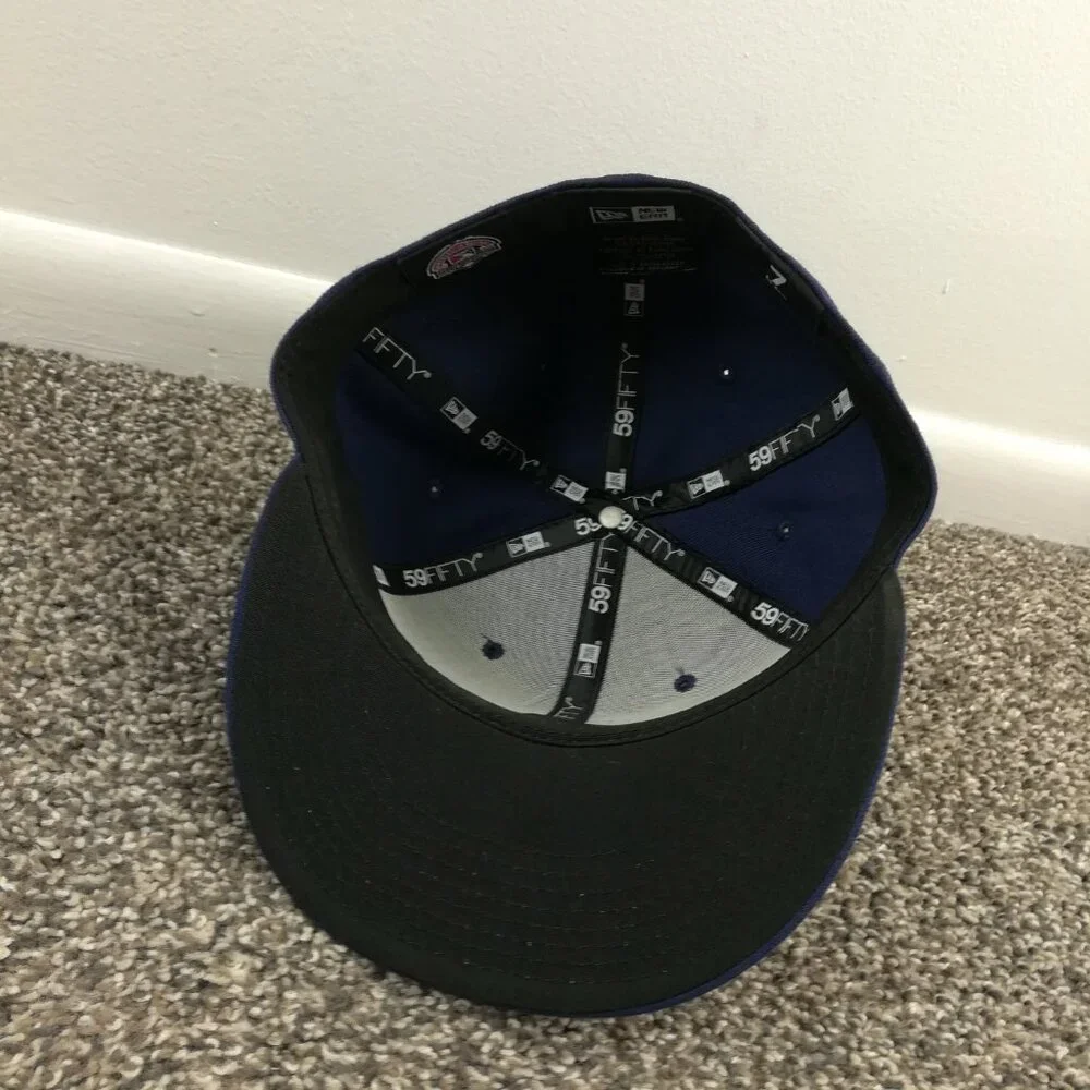 Lehigh Valley Iron Pigs Hat Cap New Era Navy Blue Size 7
